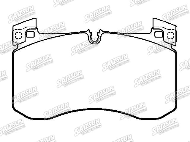 Pastillas de freno Brake Pad Set:000 420 50 02