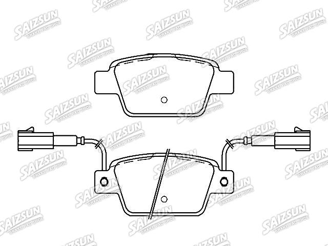 Pastillas de freno Brake Pad Set:7 736 580 9
