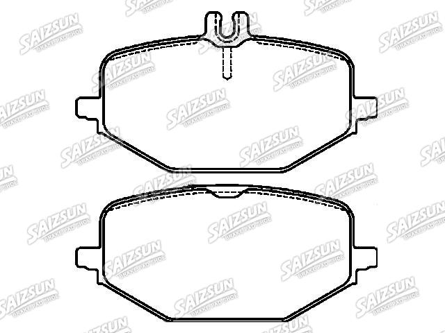 Pastillas de freno Brake Pad Set:000 420 51 02