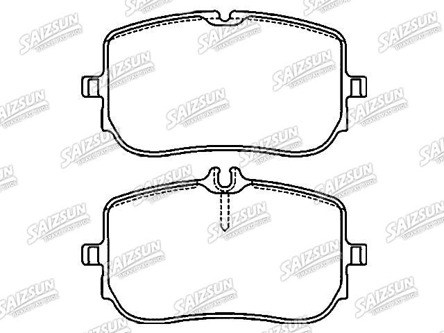 Pastillas de freno Brake Pad Set:000 420 53 03