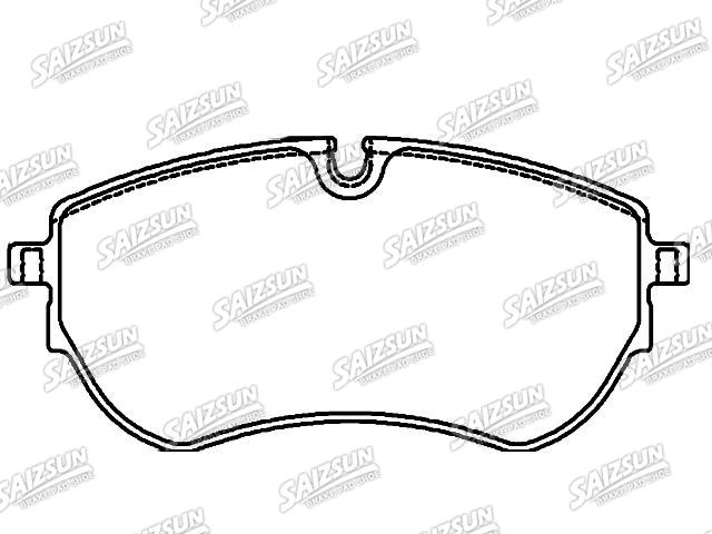 Pastillas de freno Brake Pad Set:2H6 698 151 A