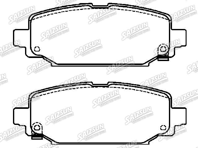 Pastillas de freno Brake Pad Set:68385238AA
