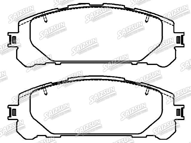 Pastillas de freno Brake Pad Set:04465-02530