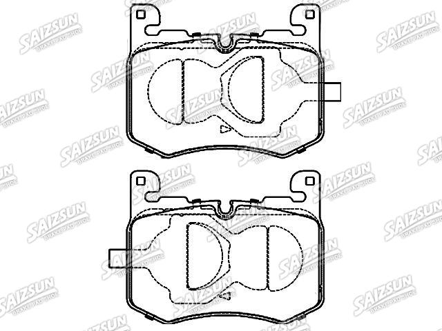 Pastillas de freno Brake Pad Set:T4A39392