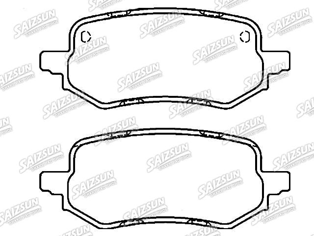 Pastillas de freno Brake Pad Set:2 413 374