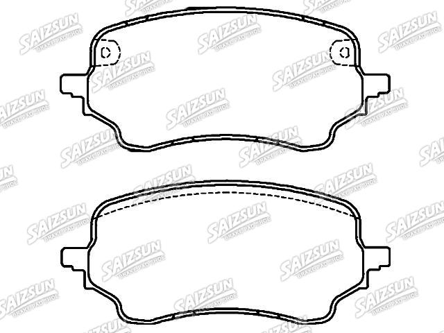 Pastillas de freno Brake Pad Set:2 425 653