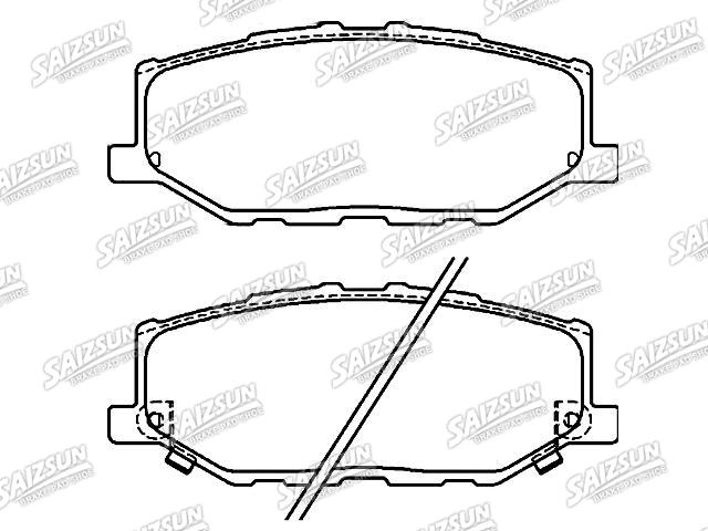 Pastillas de freno Brake Pad Set:55810-78R00