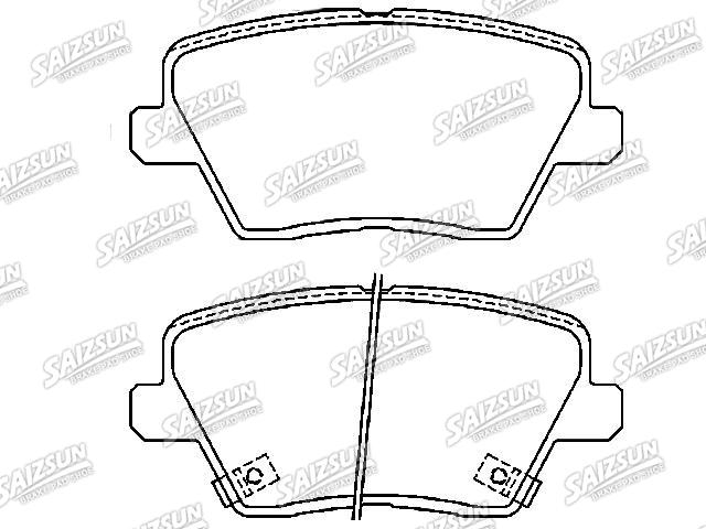 Pastillas de freno Brake Pad Set:58302-G4A30
