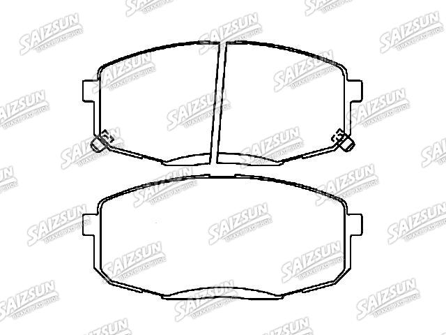 Pastillas de freno Brake Pad Set:58101-M4A10