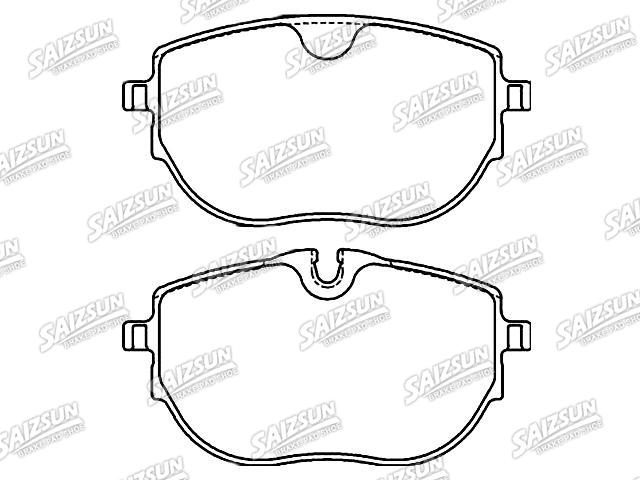 Pastillas de freno Brake Pad Set:7LA 698 151