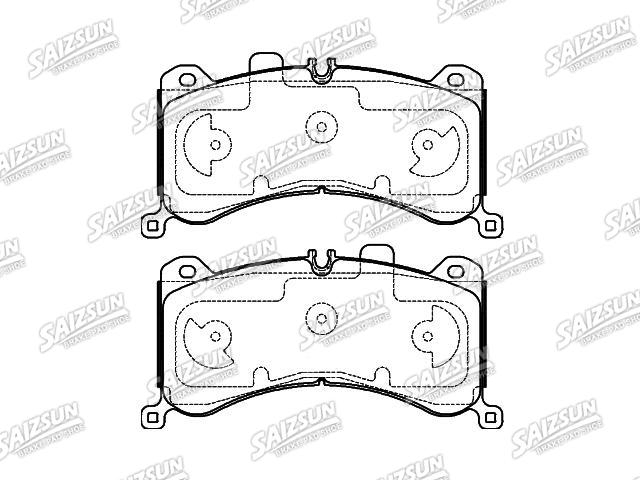 Pastillas de freno Brake Pad Set:4KE 698 151 E