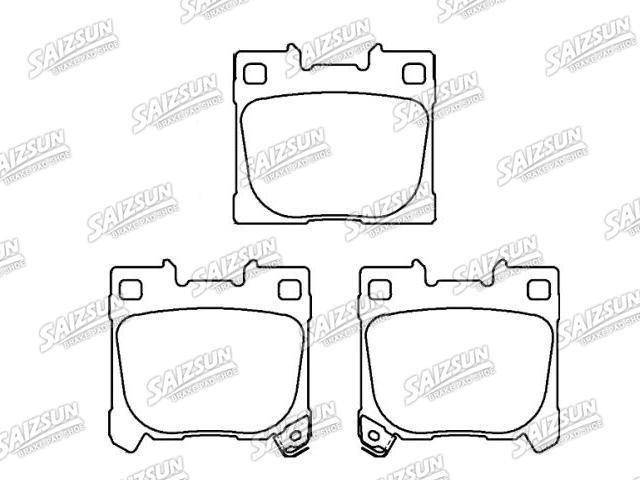 Pastillas de freno Brake Pad Set:04466-52200