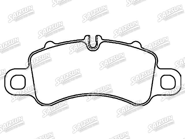 Pastillas de freno Brake Pad Set:992 698 075 F