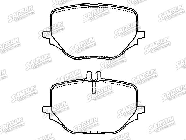 Pastillas de freno Brake Pad Set:000 420 94 02