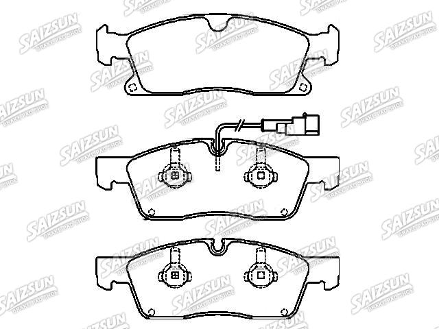 Pastillas de freno Brake Pad Set:673004427