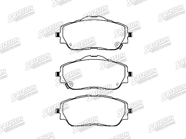 Pastillas de freno Brake Pad Set:EFS1-2011-GA