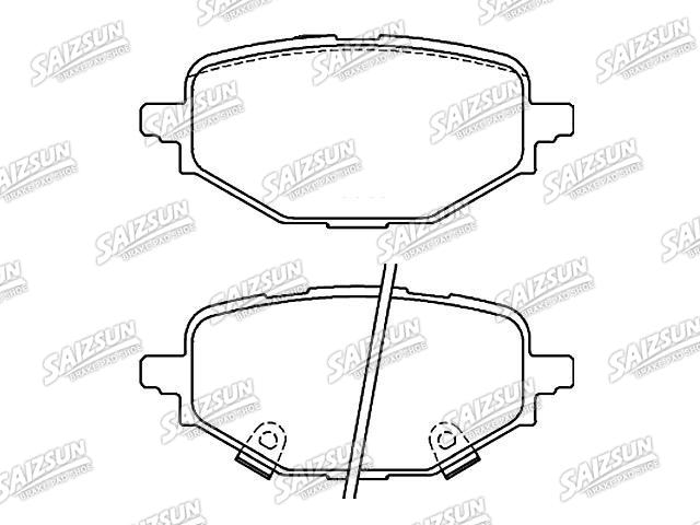 Pastillas de freno Brake Pad Set:VAY02643Z