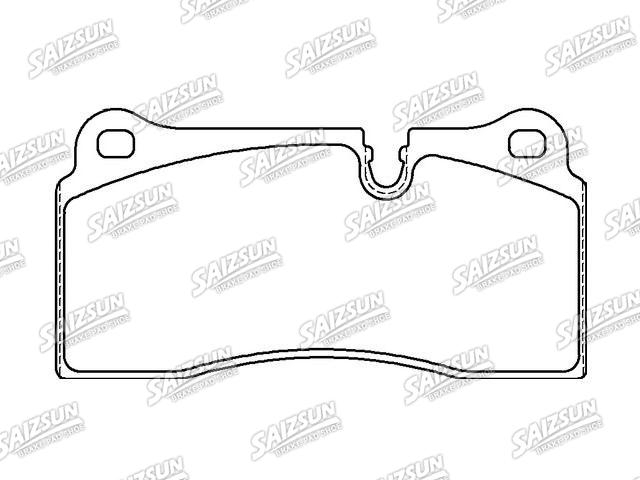 Pastillas de freno Brake Pad Set:34 21 8 091 600