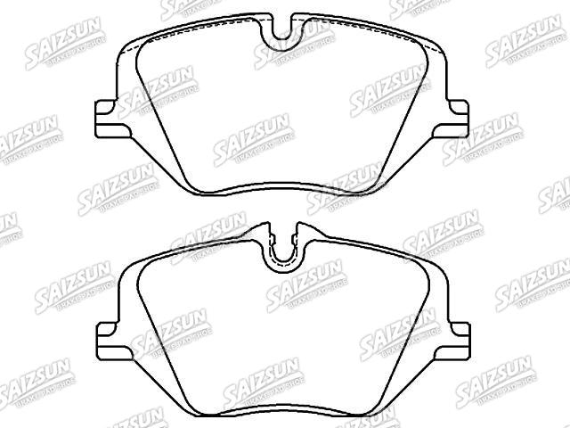 Pastillas de freno Brake Pad Set:34 10 6 897 141