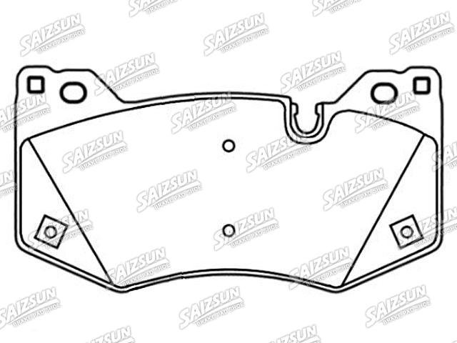Pastillas de freno Brake Pad Set:84962691