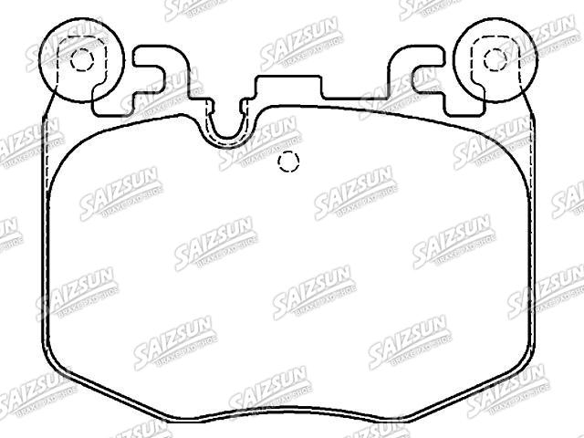 Pastillas de freno Brake Pad Set:34 10 8 842 387
