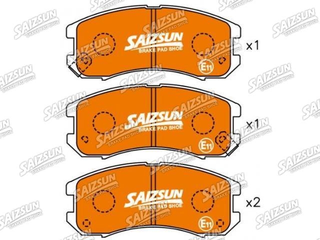 Pastillas de freno Brake Pad Set:G0YK-33-23ZA