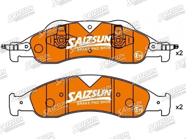 Pastillas de freno Brake Pad Set:7L1Z-2001-B