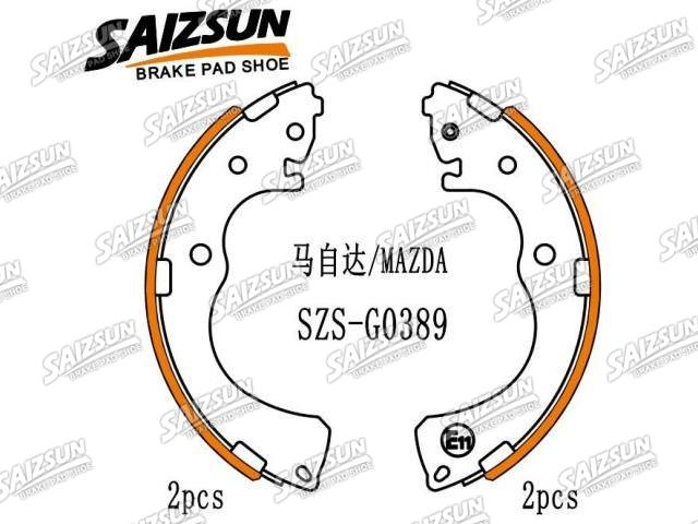 Zapata de freno Brake Shoe Set:K3411