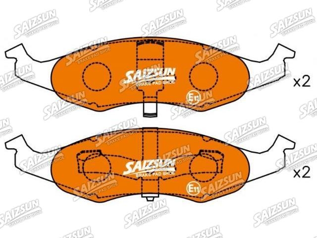 Pastillas de freno Brake Pad Set:4762550