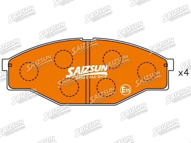 Pastillas de freno Brake Pad Set:04491-26220