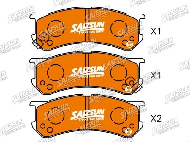 Pastillas de freno Brake Pad Set:04491-97502-000