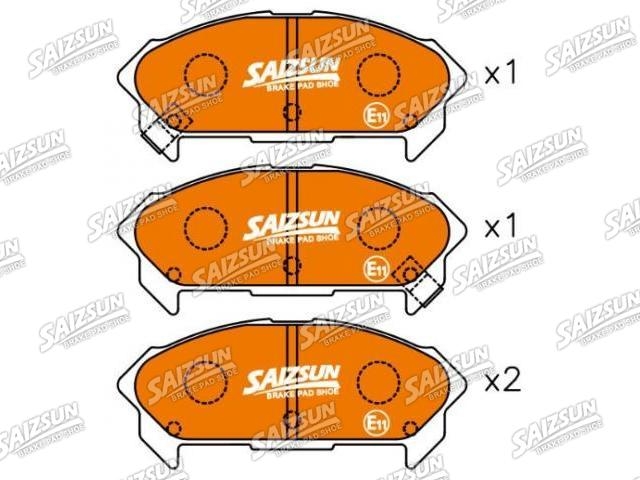 Pastillas de freno Brake Pad Set:8-94362-813-1