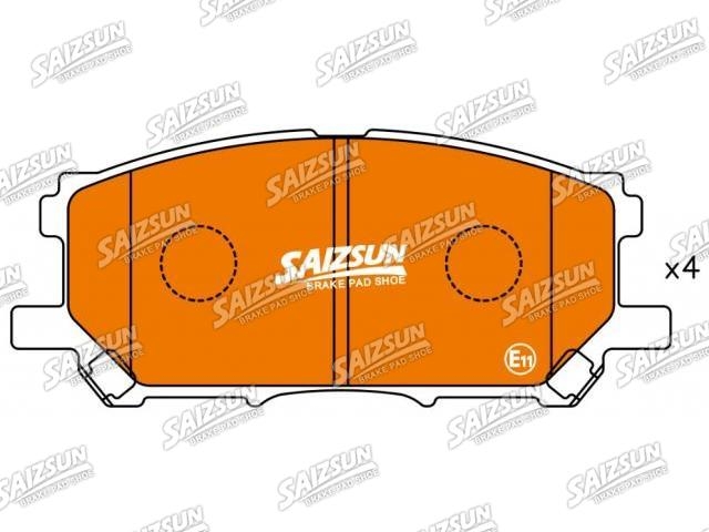 Pastillas de freno Brake Pad Set:04465-0W070