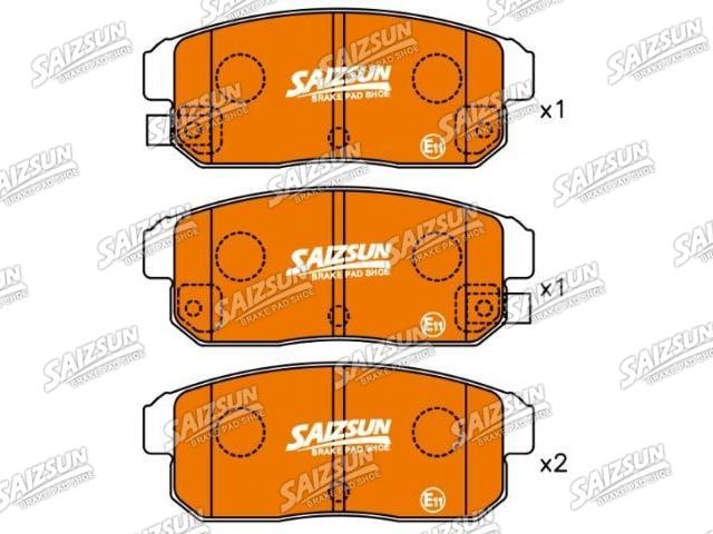 Pastillas de freno Brake Pad Set:F1Y1-26-43Z