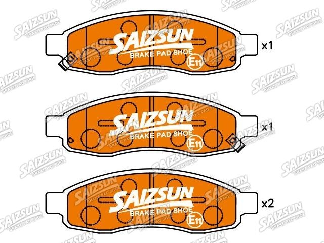 Pastillas de freno Brake Pad Set:41080-75025