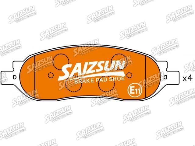 Pastillas de freno Brake Pad Set:5C3Z-2200-AA