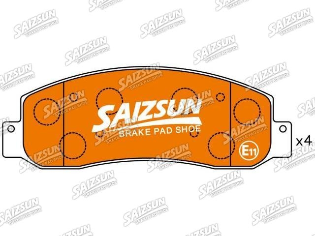 Pastillas de freno Brake Pad Set:5C3Z-2001-AA