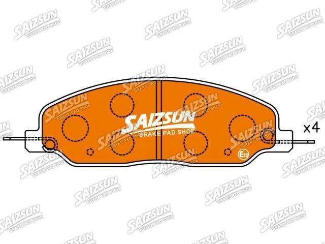 Pastillas de freno Brake Pad Set:4R3Z-2001-AA