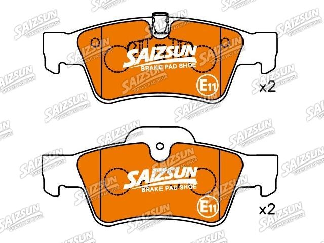 Pastillas de freno Brake Pad Set:164 420 15 20