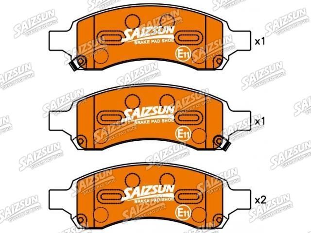 Pastillas de freno Brake Pad Set:88965681