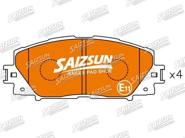 Pastillas de freno Brake Pad Set:04465-47060