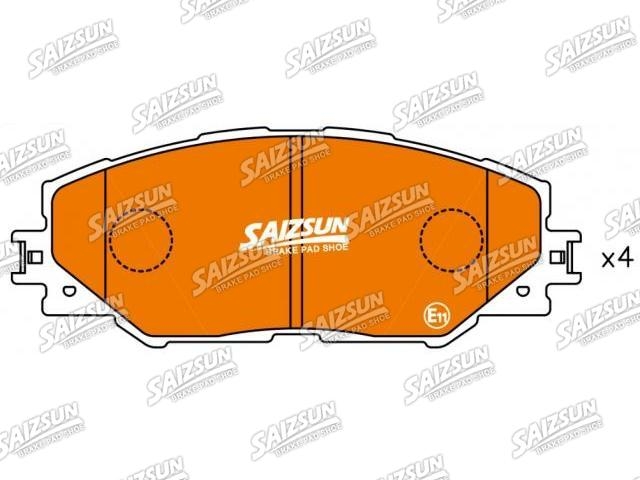 Pastillas de freno Brake Pad Set:04465-42140