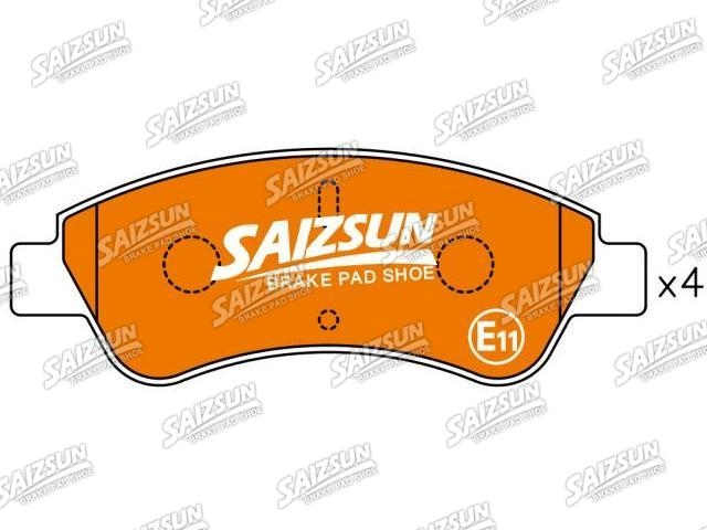 Pastillas de freno Brake Pad Set:4254.23