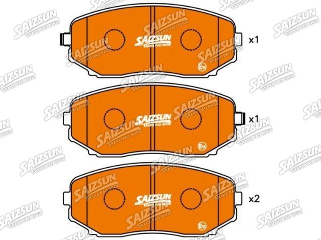 Pastillas de freno Brake Pad Set:L2Y6-33-23Z