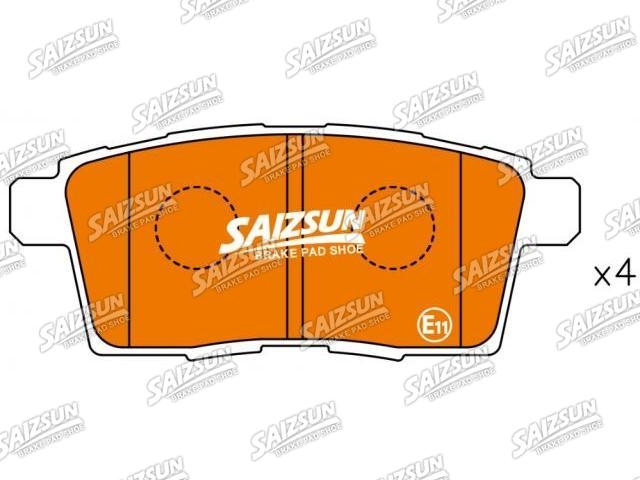Pastillas de freno Brake Pad Set:L2Y7-26-43Z