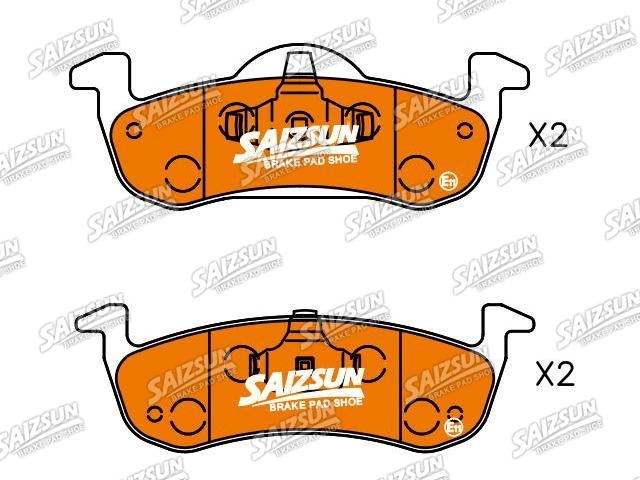 Pastillas de freno Brake Pad Set:7L1Z-2200-A