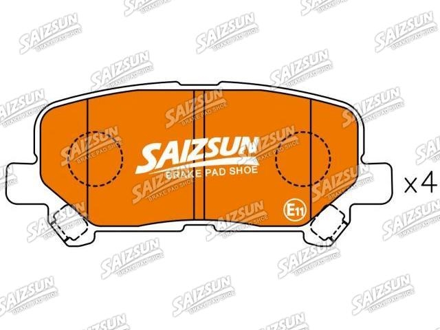 Pastillas de freno Brake Pad Set:43022-SZA-A00