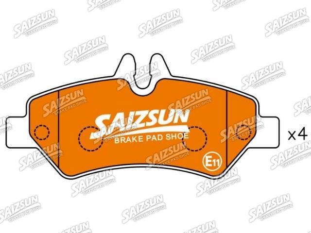Pastillas de freno Brake Pad Set:004 420 69 20