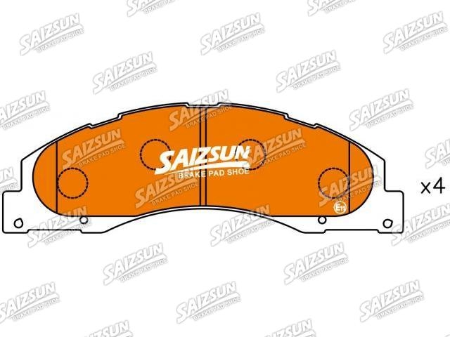 Pastillas de freno Brake Pad Set:8C2Z-2001-C