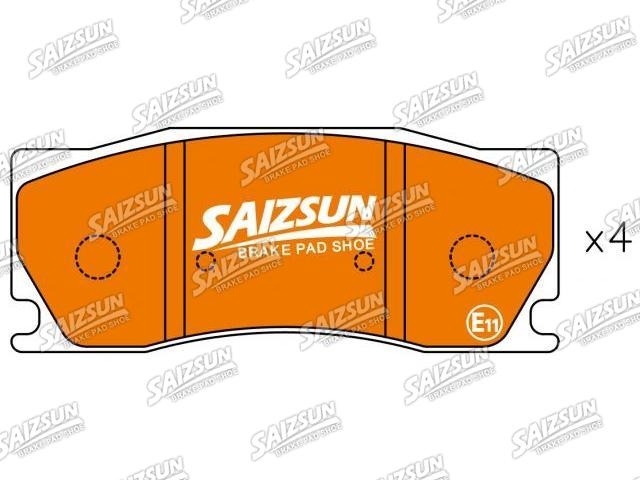 Pastillas de freno Brake Pad Set:C2P15991